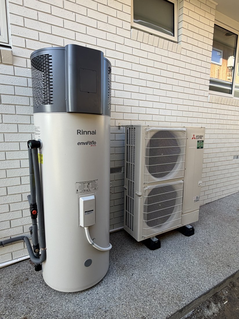 Carefully installed hot-water and cooling systems at a home